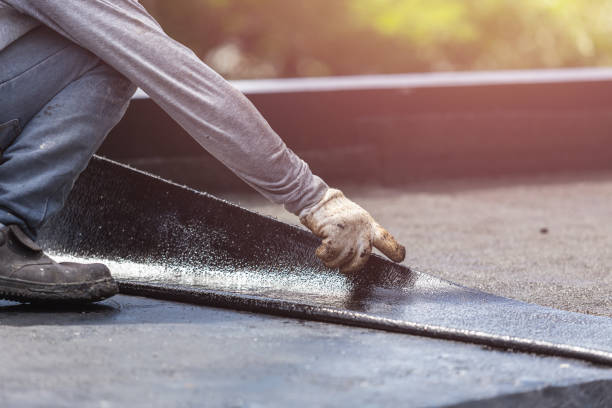 Professional Basement Waterproofing technician working in Cayuga, IN